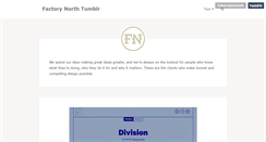 Desktop Screenshot of blog.factorynorth.com